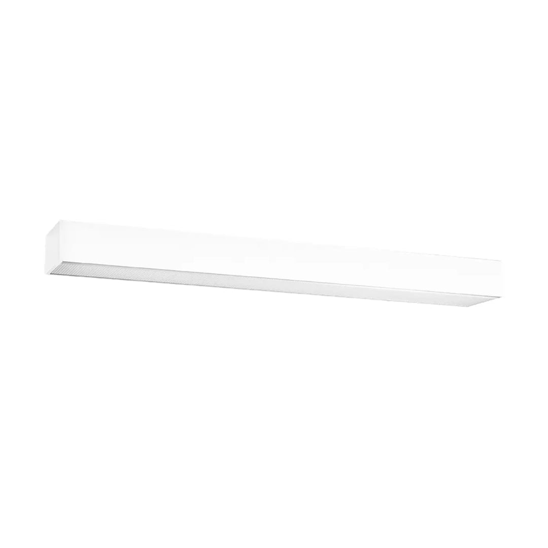 Luminaire plafonnier blanc collection pinne avec éclairage diffus 4000k pour paramètres d’éclairage modernes