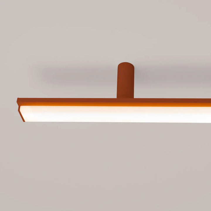 Lámpara de techo LAGOM, rojo ocre, 3000K