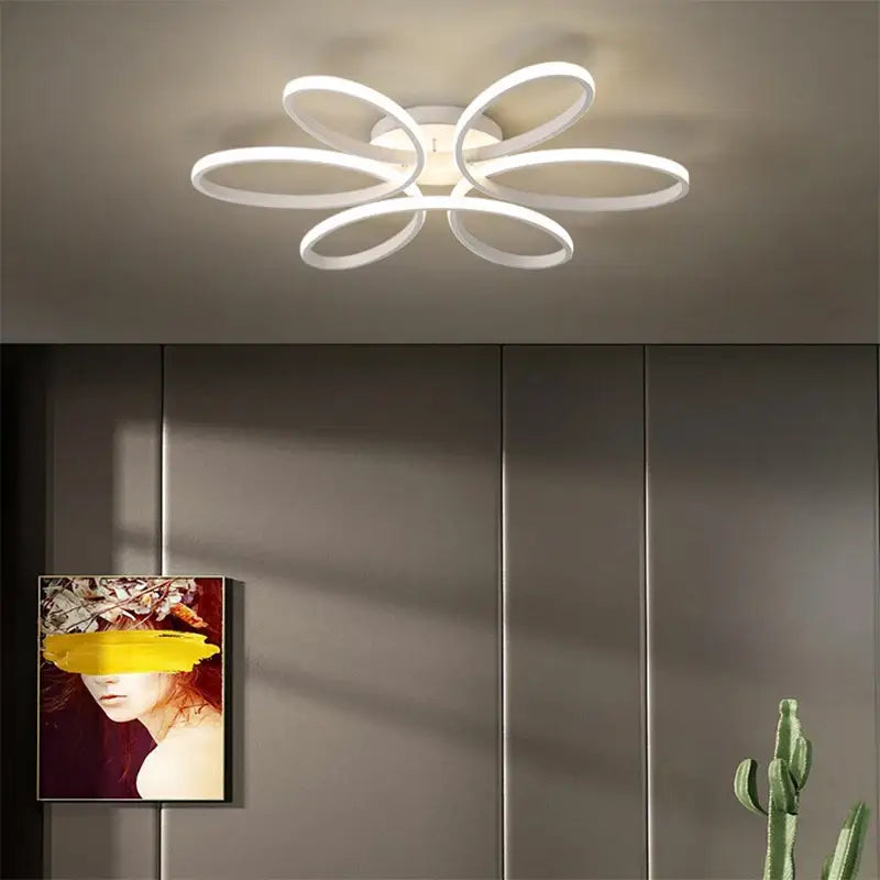Luminaire plafonnier moderne design minimaliste style épuré