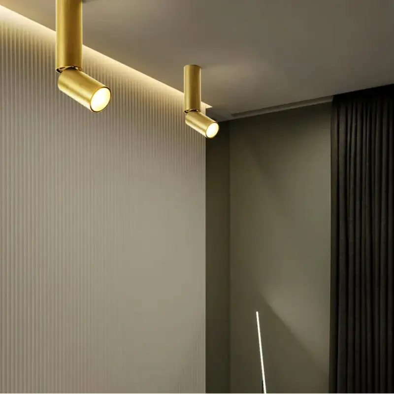 Luminaire plafonnier spot led moderne design minimaliste