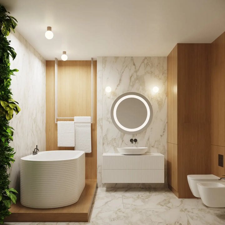 Luminaire plafonnier halo taupe avec sphère laiteuse pour bureau décorative et lampe halo moderne élégante