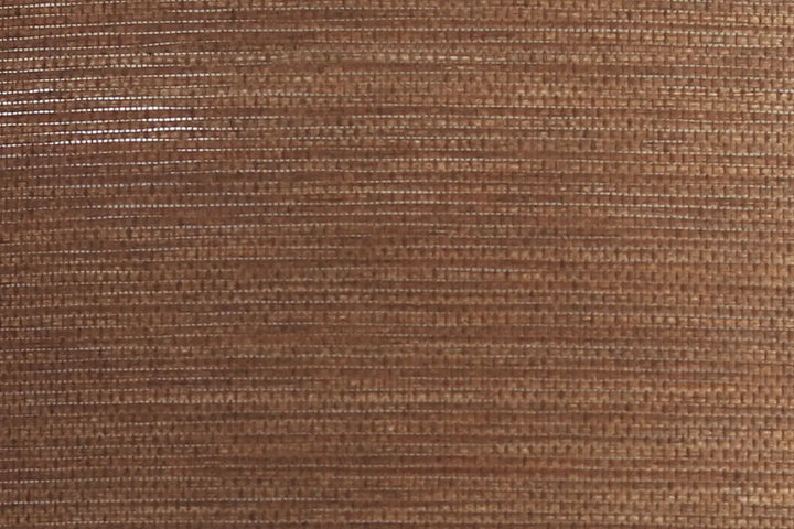 Luminaire plafonnier mesh marron en tissu marron tissé avec un motif linéaire texturé pour un charme moderne