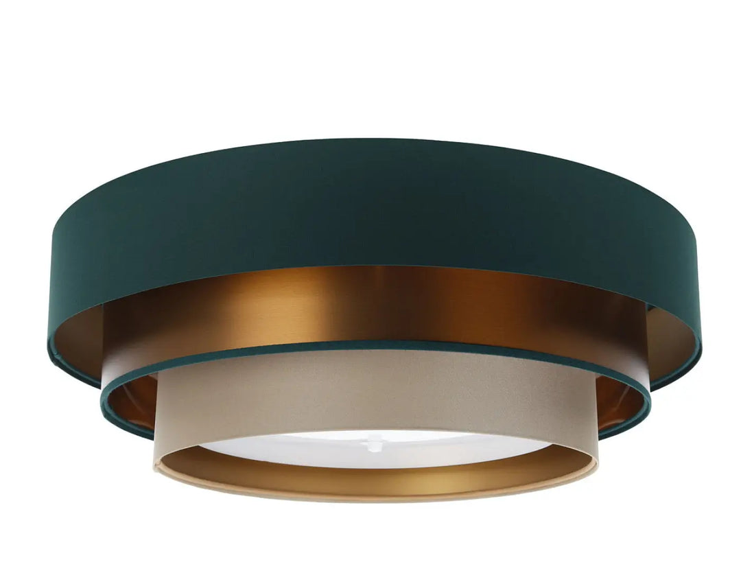 Plafond Triniti Elegant – Dark green/Beige/Copper