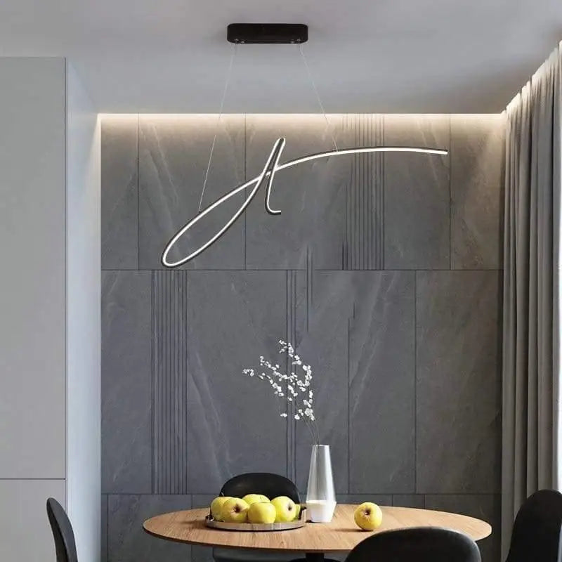 Luminaire Suspension Design Italien En Ruban