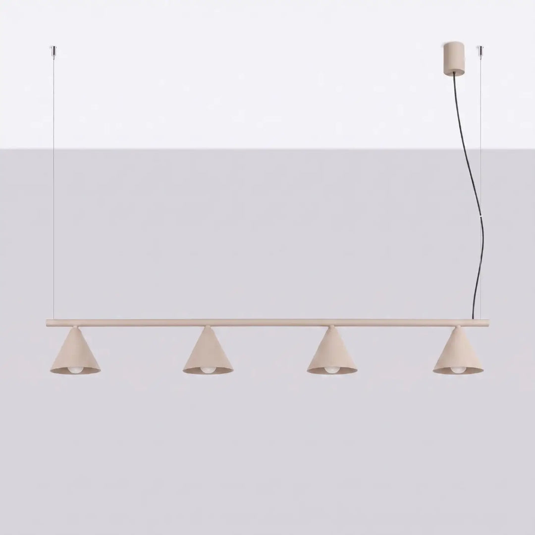 Lustre taupe éteint