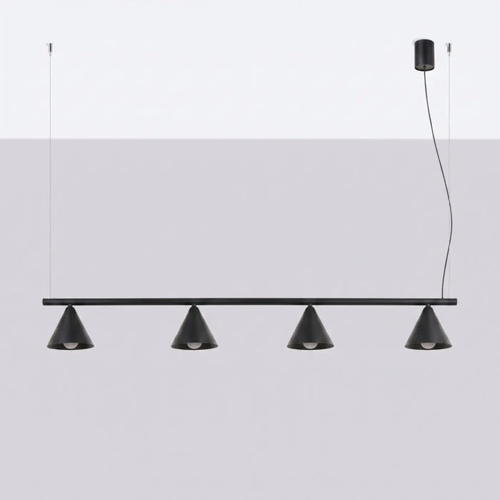 Lustre noir éteint