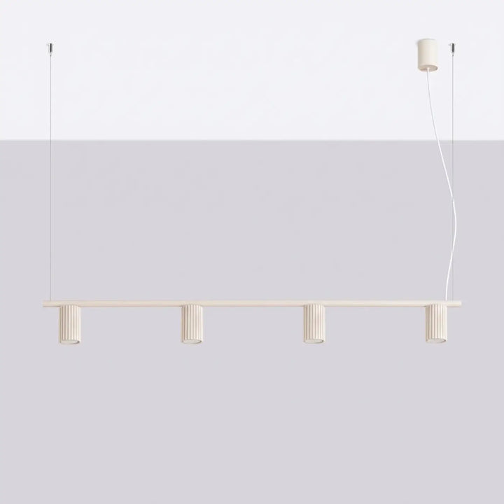 Lustre beige éteint