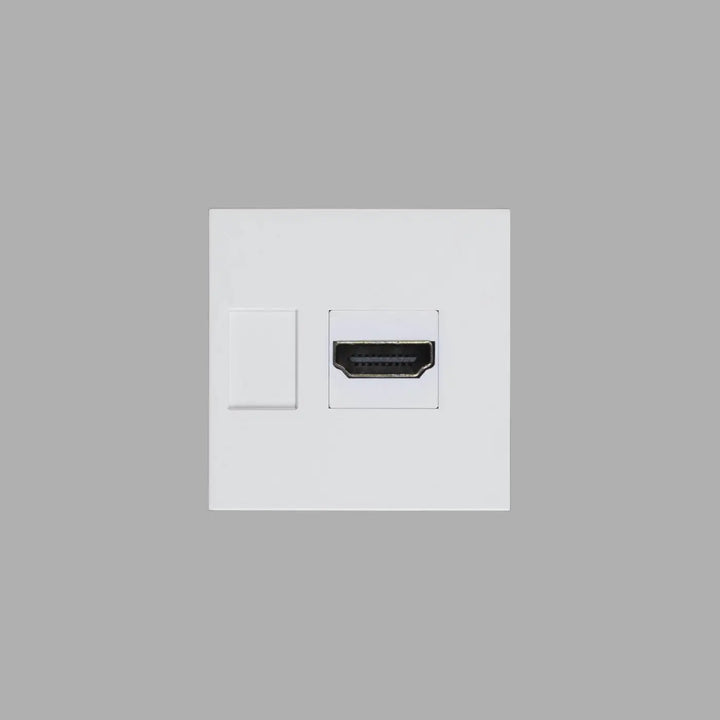 Module HDMI blanc Buster + Punch #couleur_blanc