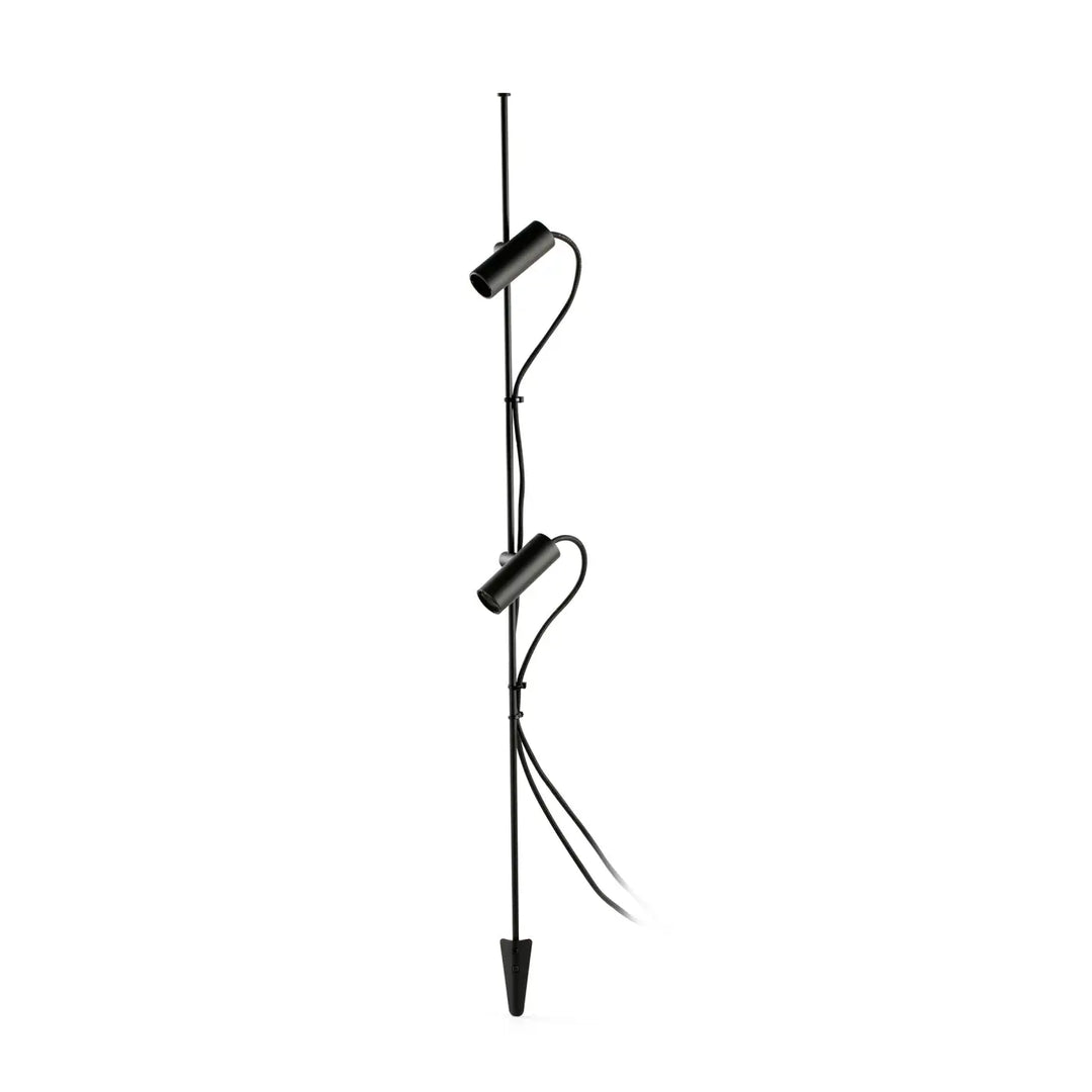 Piquet lumineux Clap noir 103 cm 230 V de Faro Barcelona