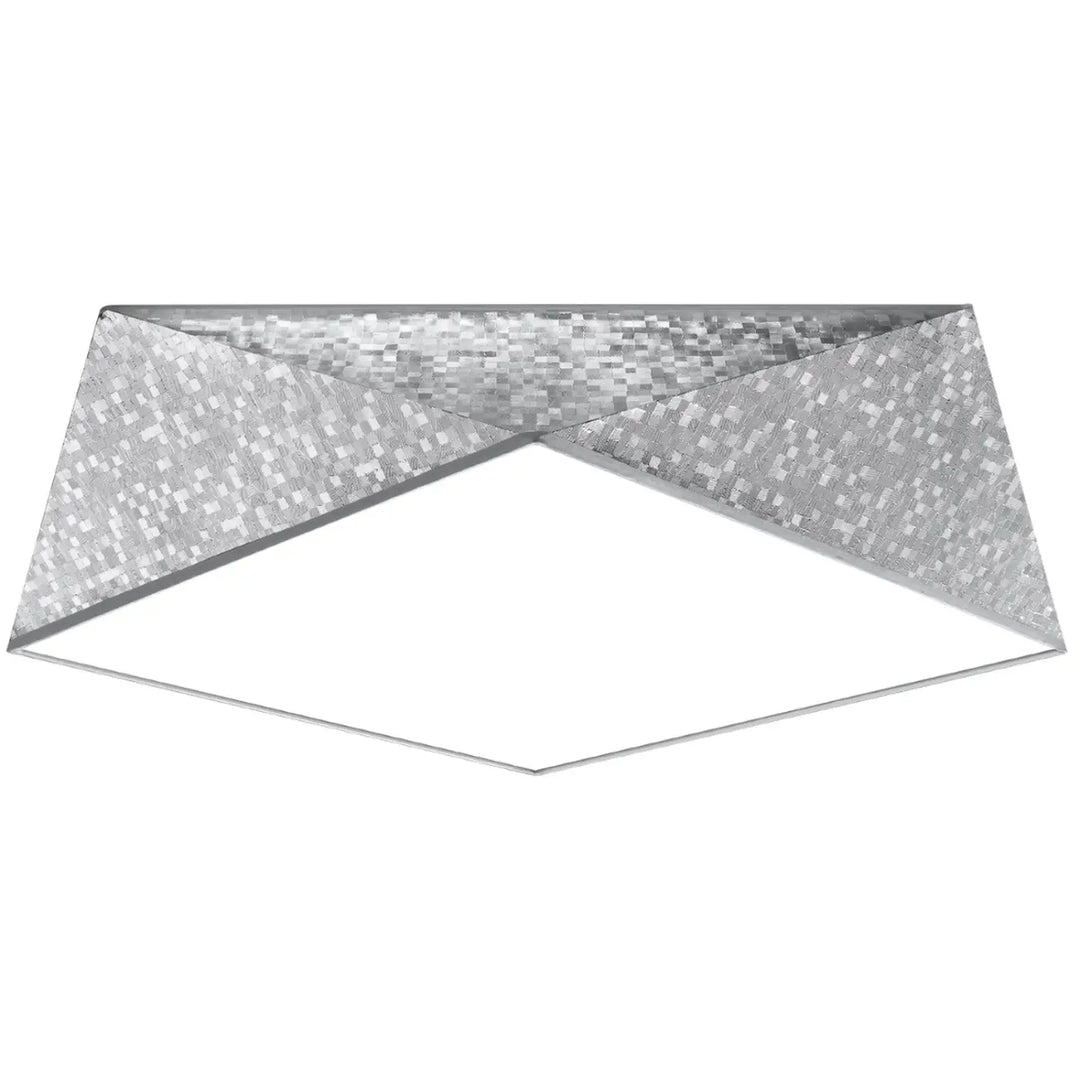 Luminaire plafonnier argent