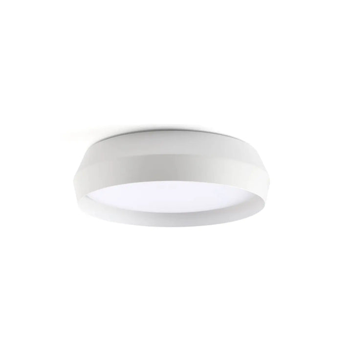 Plafonnier Shoku 35 cm blanc de Faro Barcelona