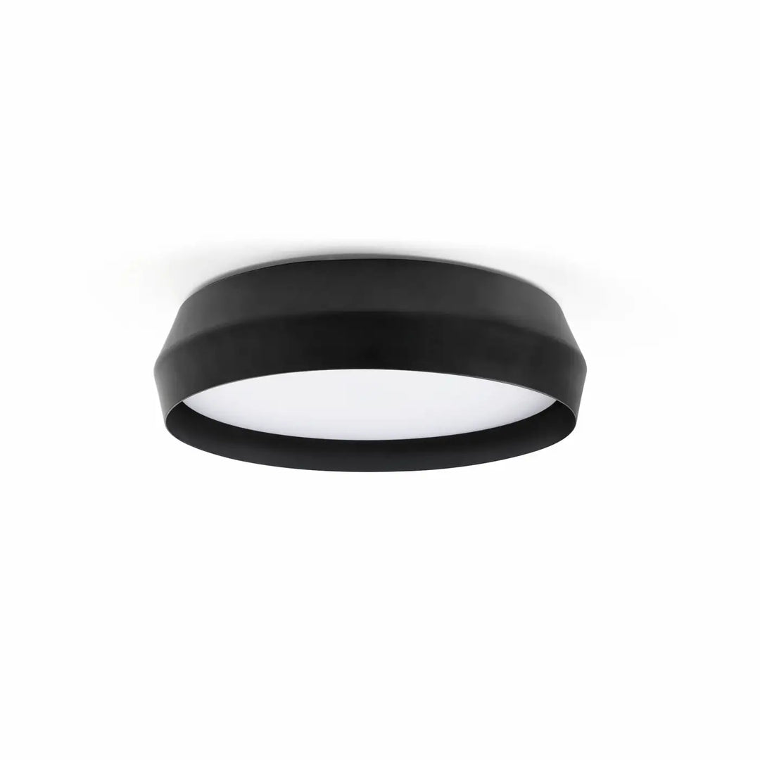 Plafonnier Shoku 35 cm noir de Faro Barcelona