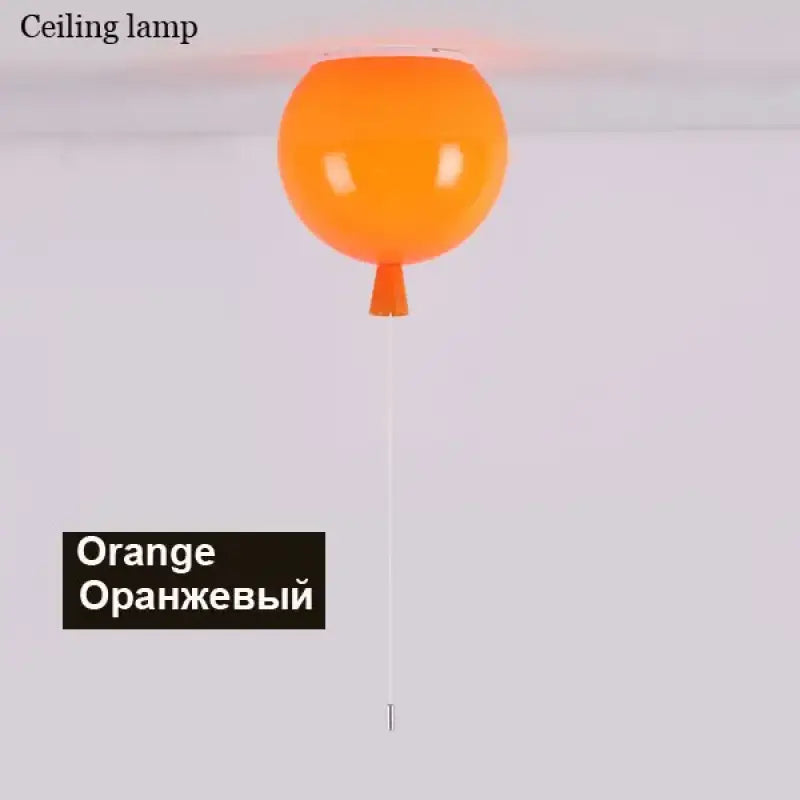 Plafonnier Ballon Coloré Pour Chambre D’enfant

