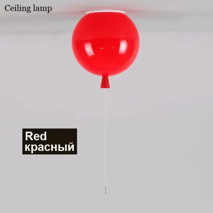Plafonnier Ballon Coloré Pour Chambre D’enfant

