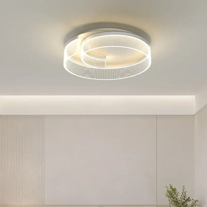 Plafonnier Contemporain À Éclairage Circulaire Intégré