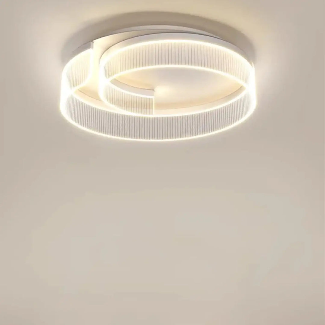 Plafonnier Contemporain À Éclairage Circulaire Intégré

