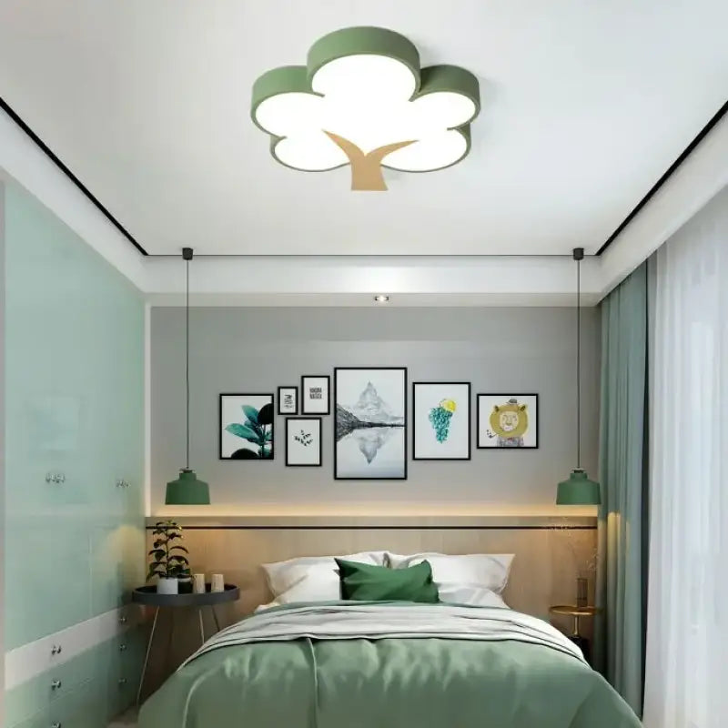 Plafonnier design arbre moderne et écologique ambiance chic