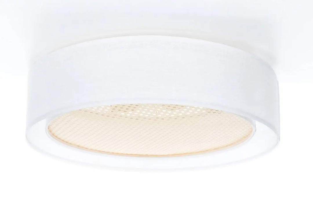 Plafond Puro Rattan – White/Creme