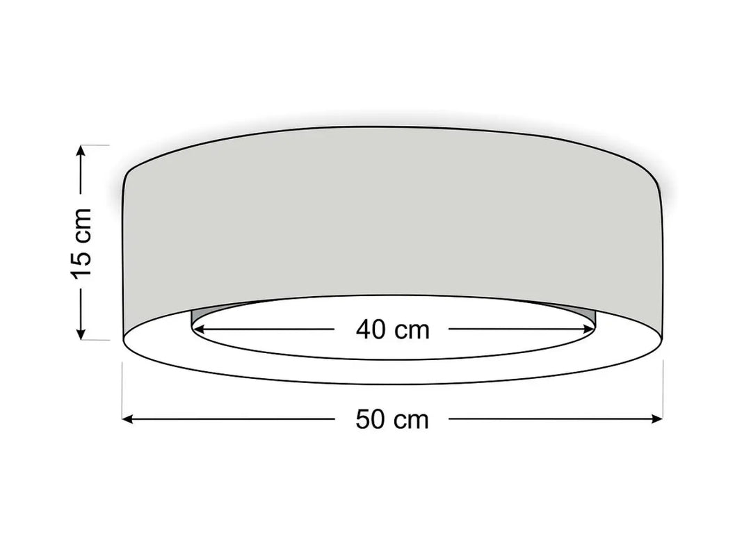 Plafonnier design lumineux avec finition gris mat minimaliste et lignes géométriques propres blanc crème rotin naturel