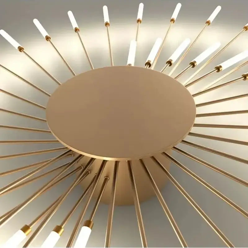 Plafonnier Design Italien Tubes Lumineux