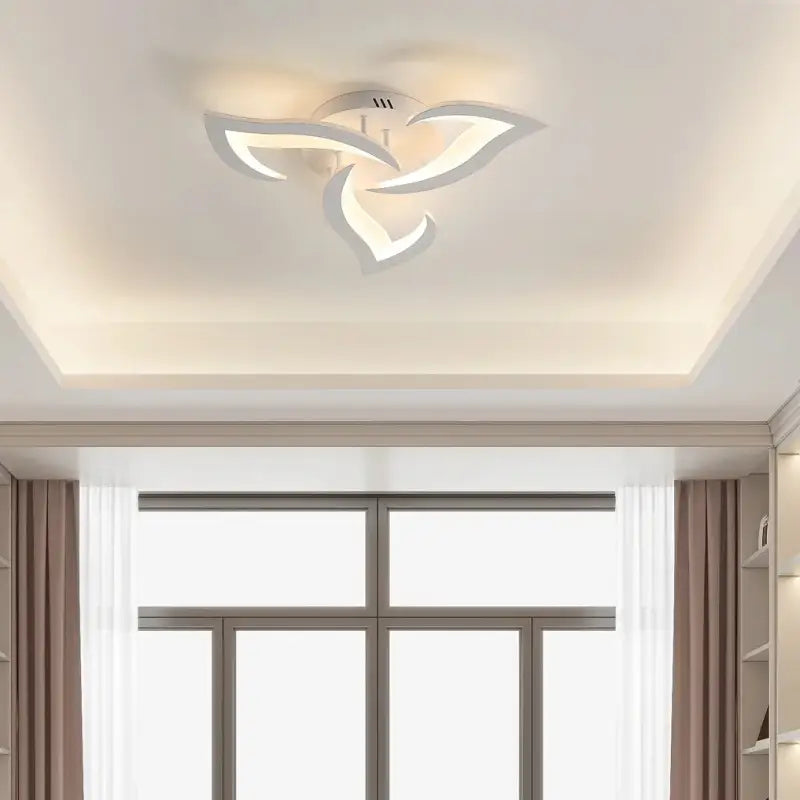 Plafonnier LED Blanc Design Original Pour Intérieur Moderne