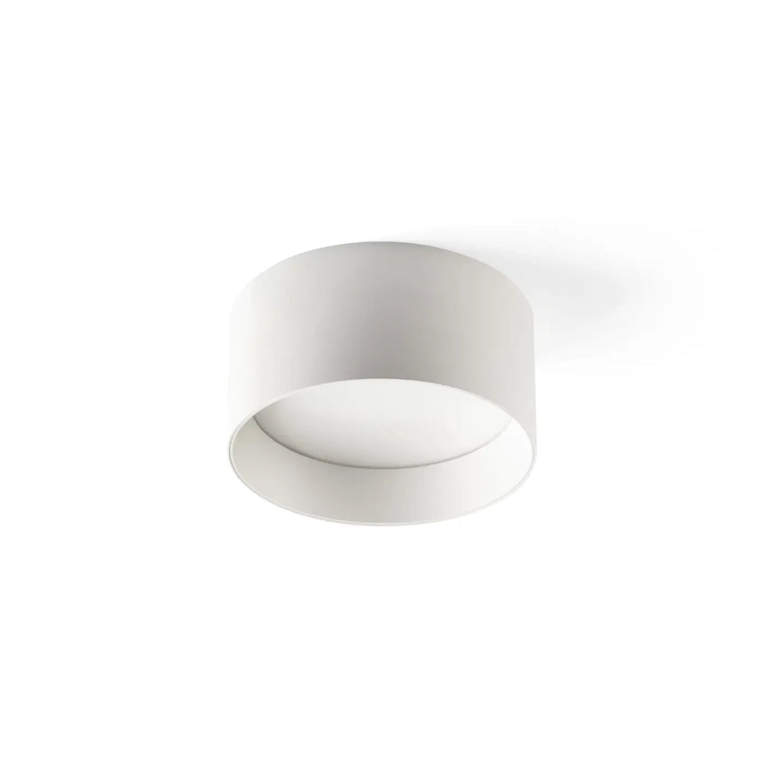 Plafonnier LED Mizu 14 cm blanc de Faro Barcelona