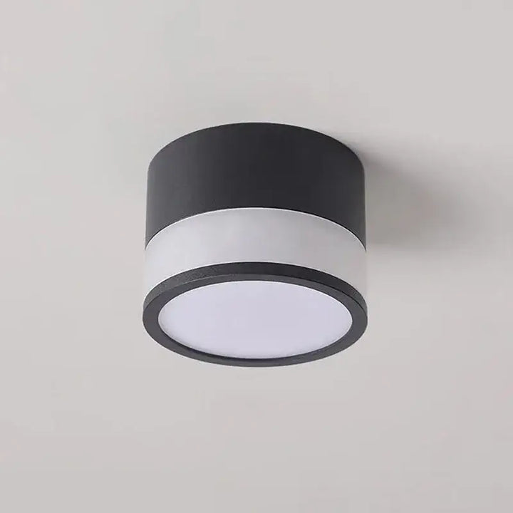 Plafonnier led cylindre design moderne style minimaliste