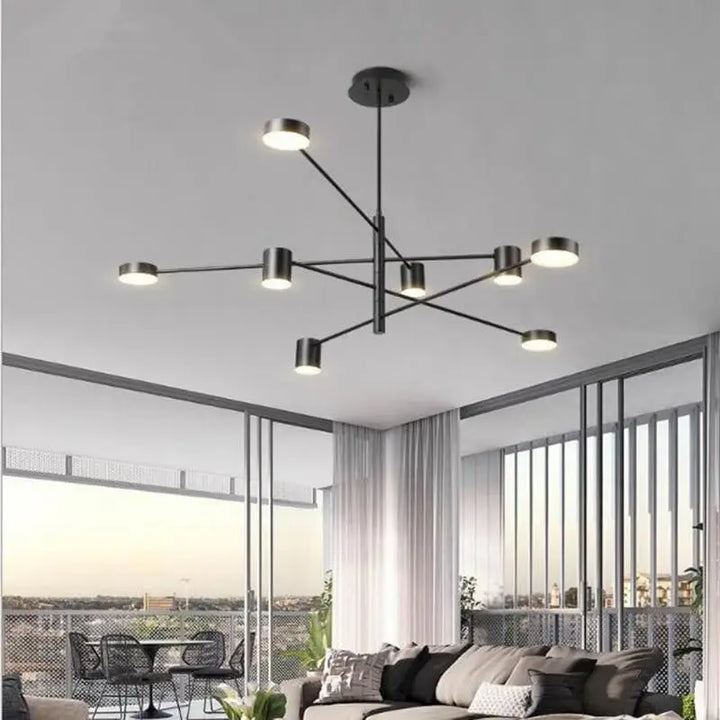 Plafonnier LED Design en Aluminium Orientable