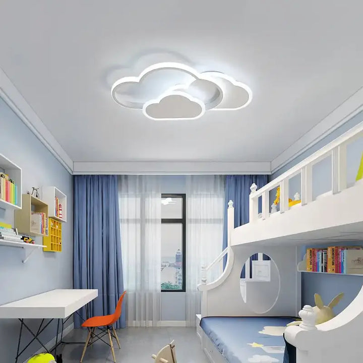 Ceiling Light,32w Creative LED Ceiling Lamp with Dimmable Remote Control 3000-6500k 2800lm,Cartoon Lighting for Living