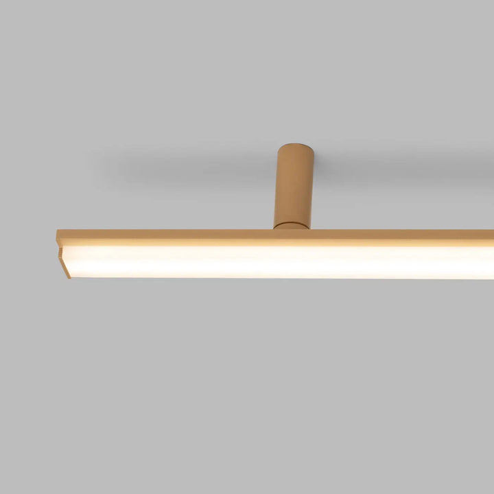 Luminaire plafonnier lagom 4000k doré avec design minimaliste et excellente finition de la collection lagom allie