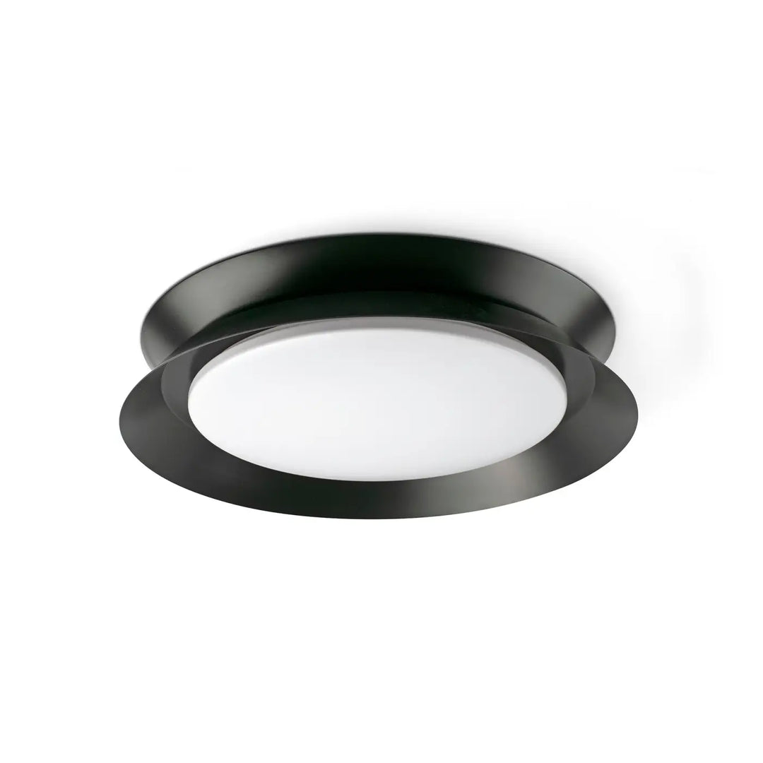 Plafonnier LED Tender noir 2700 K de Faro Barcelona