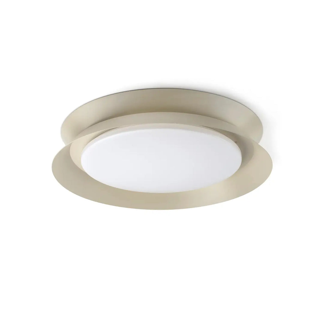 Plafonnier LED Tender gris clair de Faro Barcelona