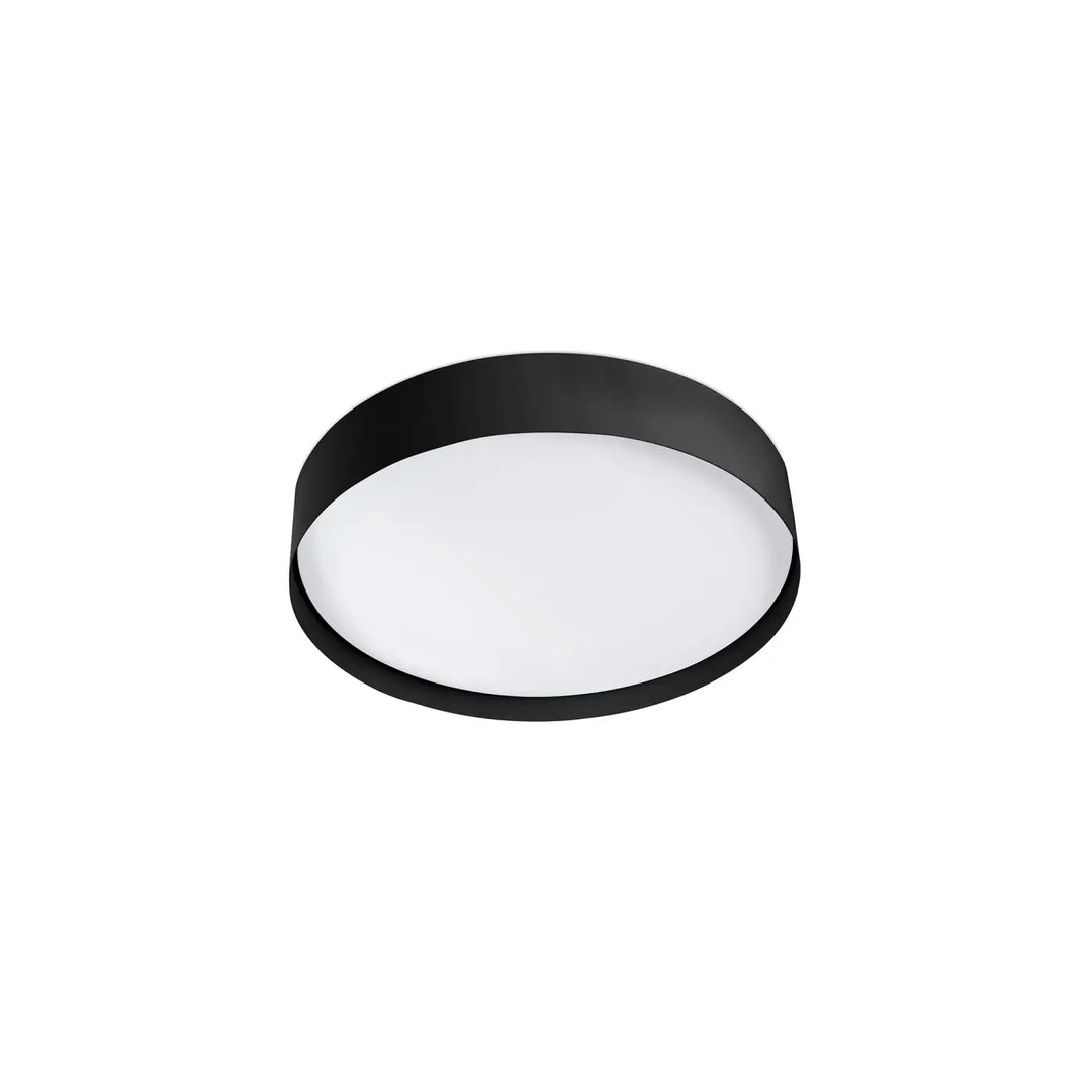 Plafonnier LED Vuk noir de Faro Barcelona