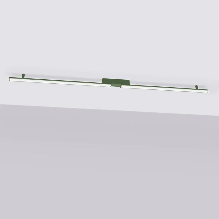 Luminaire plafonnier lagom 3000k vert olive design minimaliste avec led intégré collection lagom allient excellente qualité
