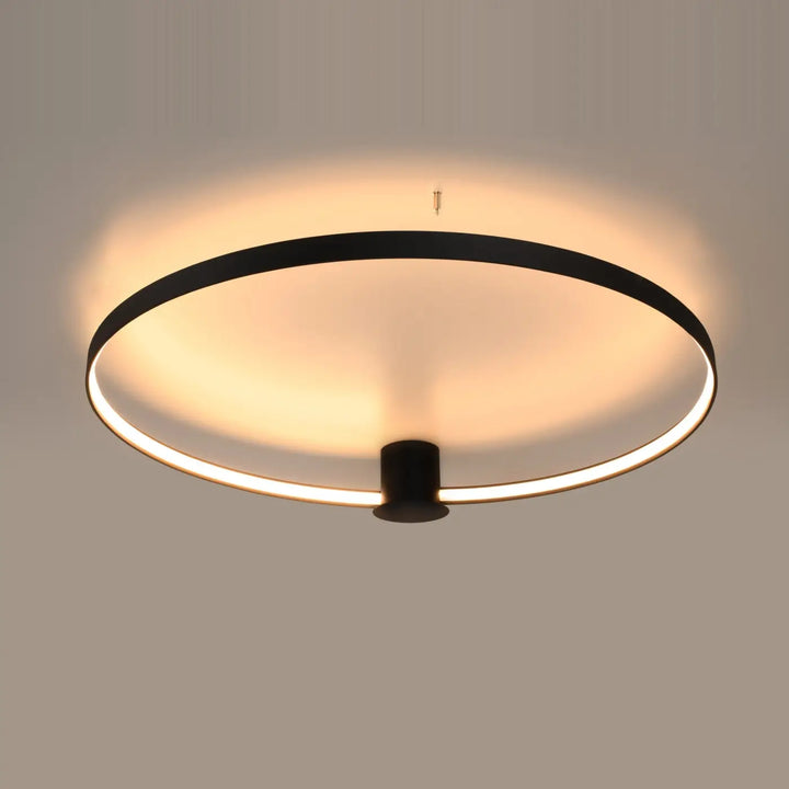 Luminaire plafonnier rio 110 noir avec modules led offrant un design unique et une ambiance chaleureuse pour lampes rio
