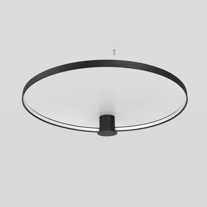 Luminaire plafonnier rio 110 noir avec modules led et design unique à base cylindrique pour lampes rio modernes