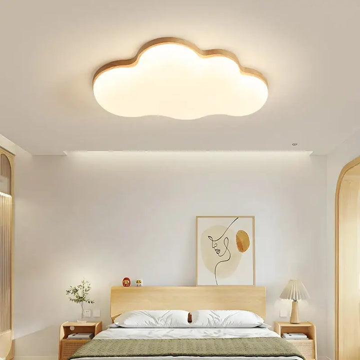 Plafonnier nuage LED style scandinave pour chambre enfant

