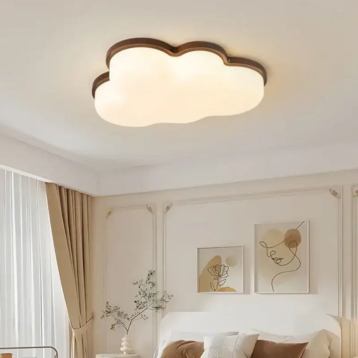 Plafonnier nuage LED style scandinave pour chambre enfant

