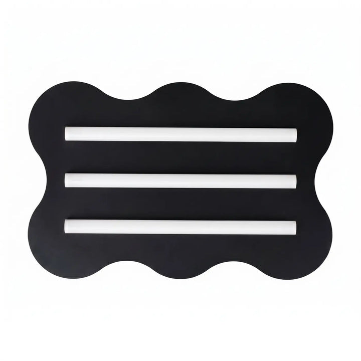 Plafonnier KLOVER noir vue d'ensemble