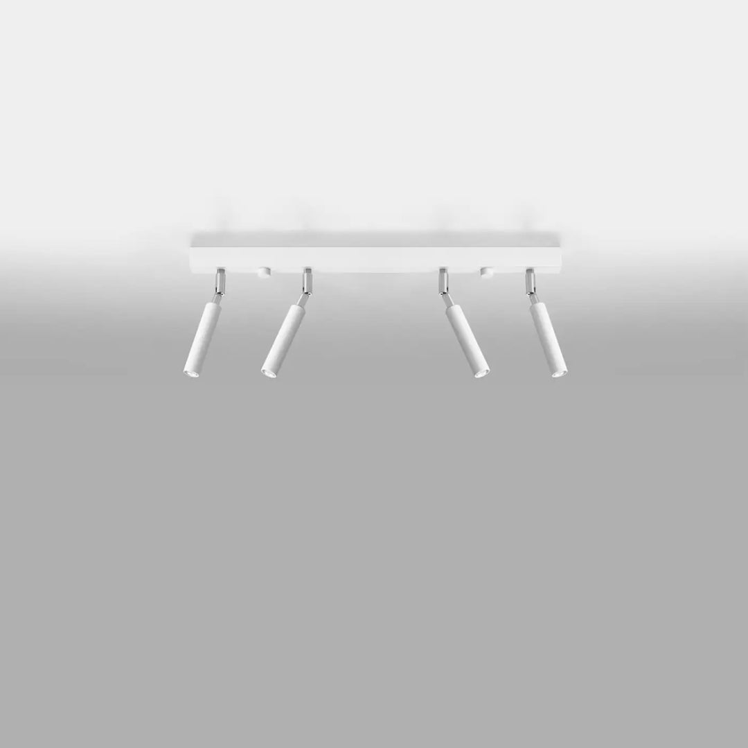 Luminaire plafonnier blanc éteint