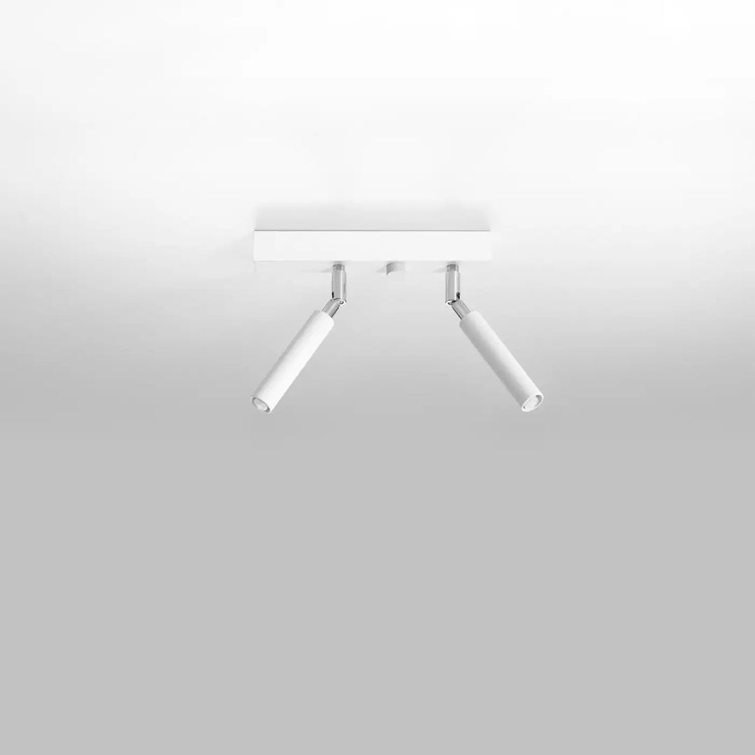 Luminaire plafonnier blanc éteint