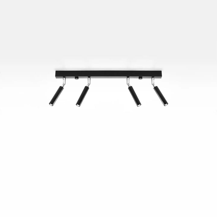 Luminaire plafonnier noir éteint