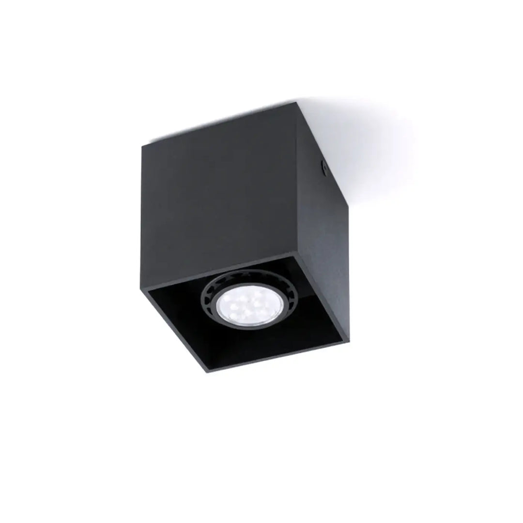 Plafonnier Tecto GU10 noir de Faro Barcelona