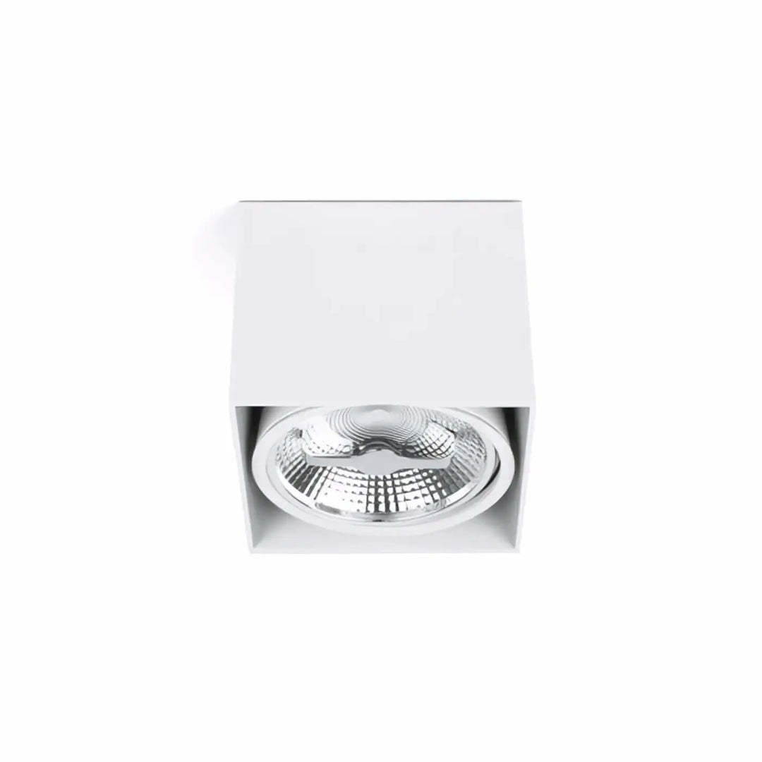 Plafonnier Tecto AR111 blanc de Faro Barcelona