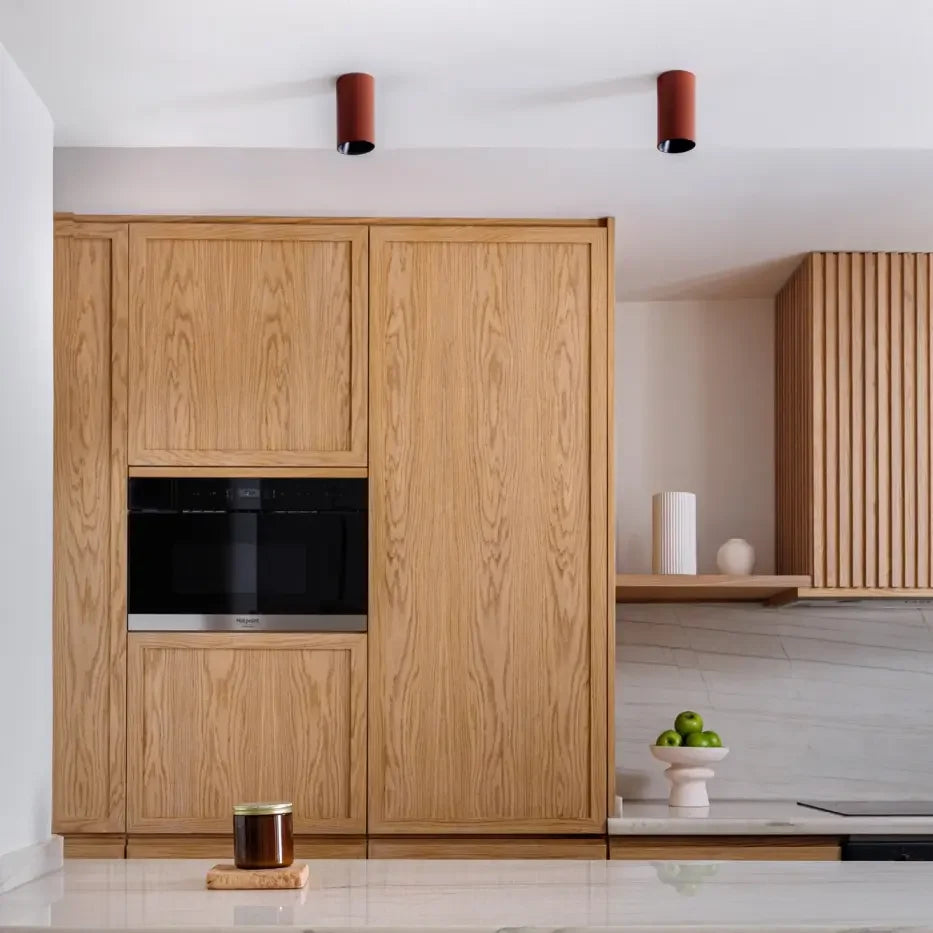 Plafonnier Stan terracotta dans un intérieur