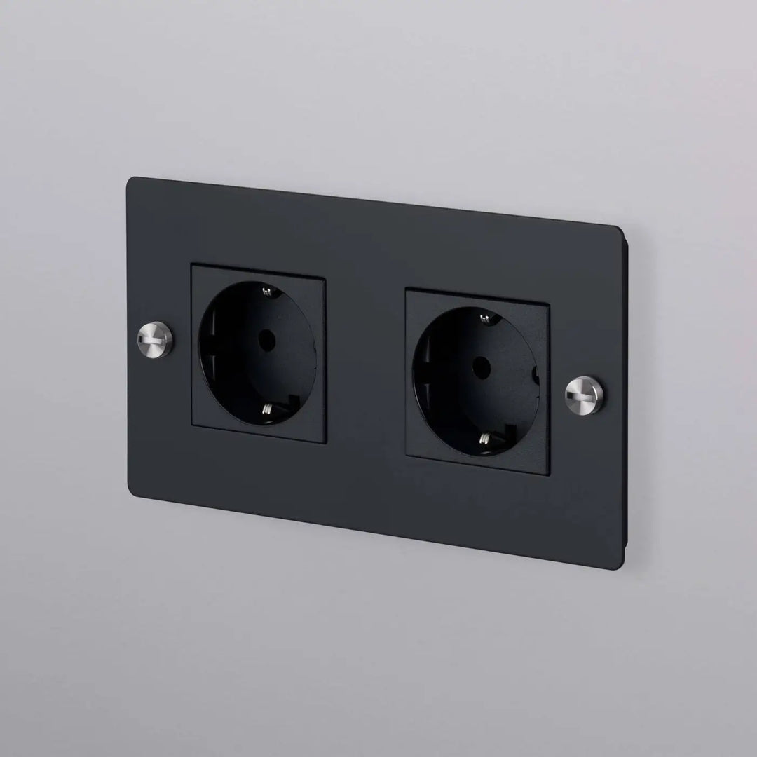 Plaque de finition Wall Plate #couleur_noir