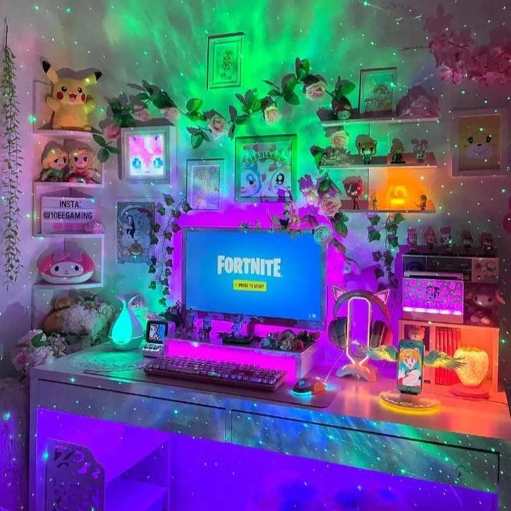 Projecteur Ciel Étoilé LED Télécommande Multicolore