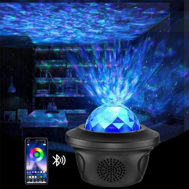 Projecteur Ciel Étoilé LED Télécommande Multicolore