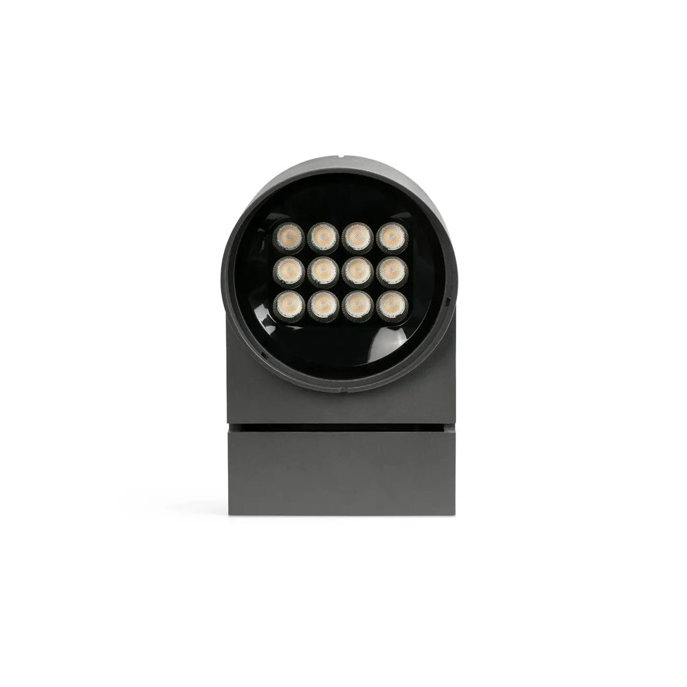 Projecteur extérieur Muur gris foncé de Faro Barcelona