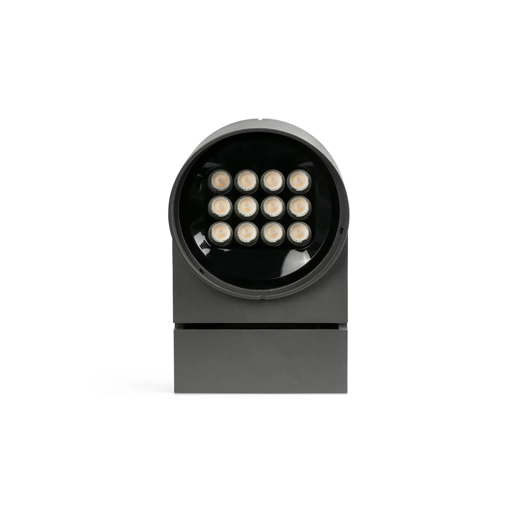 Projecteur extérieur Muur gris foncé de Faro Barcelona